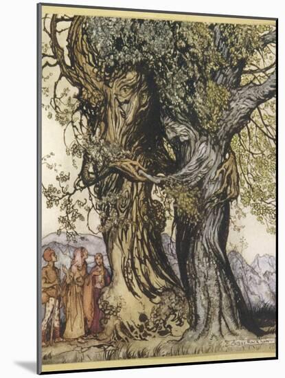 Philemon and Baucis-Arthur Rackham-Mounted Photographic Print