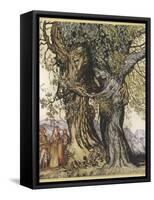 Philemon and Baucis-Arthur Rackham-Framed Stretched Canvas