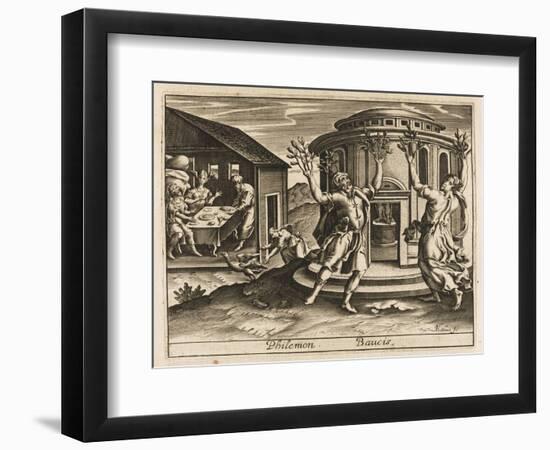 Philemon and Baucis-null-Framed Art Print