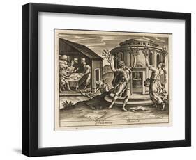 Philemon and Baucis-null-Framed Art Print
