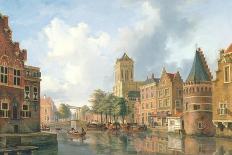 Amsterdam Street Scene-Philibert de L'Orme-Giclee Print