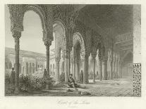 Court of the Lions, Alhambra, Granada, Spain-Philibert Joseph Girault de Prangey-Mounted Giclee Print