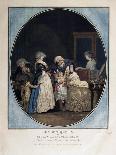 A Ladies Summer Promenade Dress, 1800 (Coloured Engraving)-Philibert Louis Debucourt-Giclee Print