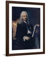 'Philibert Orry de Vignory', c1737-Maurice-quentin De La Tour-Framed Giclee Print