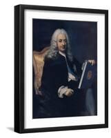 'Philibert Orry de Vignory', c1737-Maurice-quentin De La Tour-Framed Giclee Print