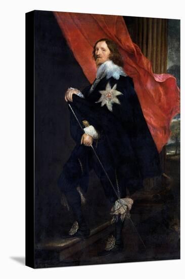 Philip, 4th Earl of Pembroke (1548-1650)-Sir Anthony Van Dyck-Stretched Canvas