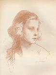 'Profile Study', c1921-Philip A de Laszlo-Giclee Print