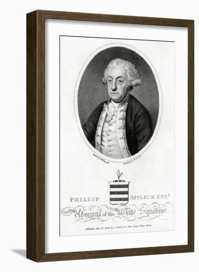 Philip Affleck, Admiral-Edward Penny-Framed Art Print
