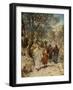 Philip and Nathaneal become Jesus 's disciples - Bible-William Brassey Hole-Framed Giclee Print