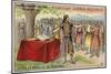 Philip Augustus, King of France, after the Battle of Bouvines-null-Mounted Giclee Print