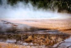 Mammoth Hot Springs in Yellowstone National Park-Philip Bird-Laminated Photographic Print