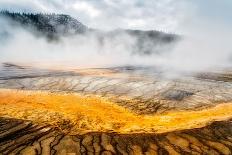 Grand Prismatic Spring in Yellowstone-Philip Bird-Mounted Photographic Print