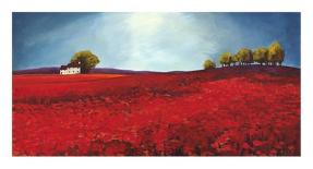 Field of poppies-Philip Bloom-Framed Art Print