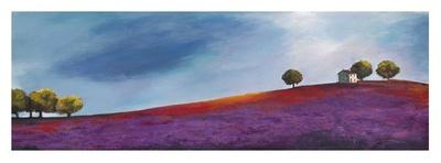 Field of Lavender (Right Detail)-Philip Bloom-Art Print