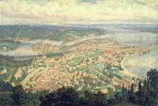 Southampton in the Year 1856-Philip Brannon-Stretched Canvas