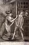 'The Enraged Macaroni, 1773-Philip Dawe-Framed Giclee Print