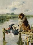 Terrier - Fishing, C.1890-Philip Eustace Stretton-Giclee Print