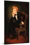 Philip Fry As Abraham Lincoln-null-Mounted Poster