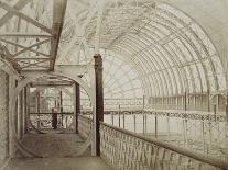 Photograph of Interior View Showing Upper Gallery in Crystal Palace, London-Philip Henri Delamotte-Framed Photographic Print