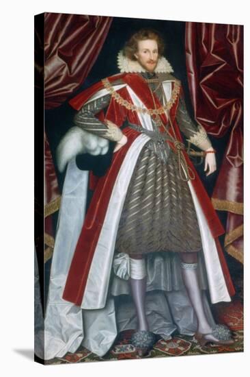 Philip Herbert, 4th Earl of Pembroke, C1615-William Larkin-Stretched Canvas