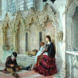 Broken Vows, 1857-Philip Hermogenes Calderon-Framed Stretched Canvas