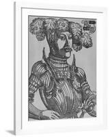 Philip I, Landgrave of Hesse (Woodcut)-German-Framed Giclee Print