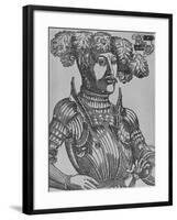 Philip I, Landgrave of Hesse (Woodcut)-German-Framed Giclee Print