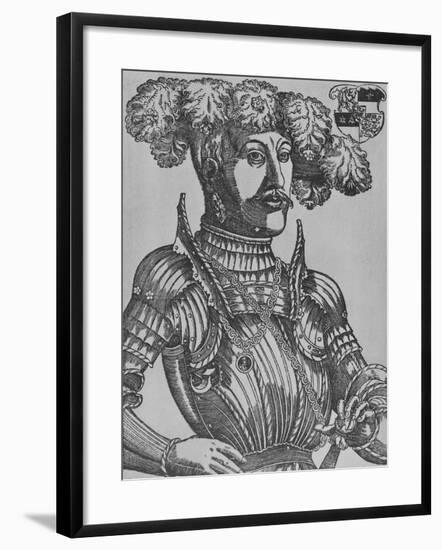 Philip I, Landgrave of Hesse (Woodcut)-German-Framed Giclee Print