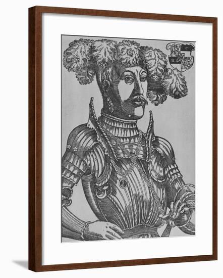 Philip I, Landgrave of Hesse (Woodcut)-German-Framed Giclee Print