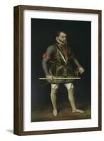 Philip II (1527-98) of Spain-Antonis Mor-Framed Giclee Print