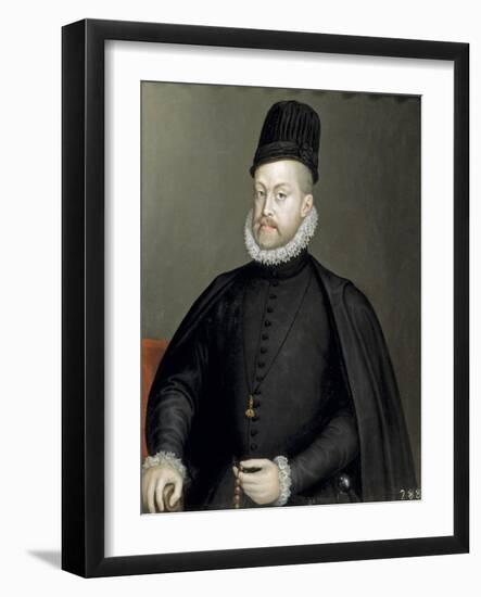 Philip II, 1573-Sofonisba Anguissola-Framed Giclee Print