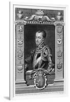 Philip II, King of Spain from 1556, (1735)-George Vertue-Framed Giclee Print