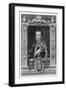 Philip II, King of Spain from 1556, (1735)-George Vertue-Framed Giclee Print