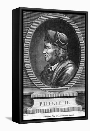 Philip II of France-Barlow-Framed Stretched Canvas