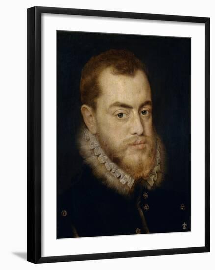 Philip II of Spain-Lucas De Heere-Framed Giclee Print