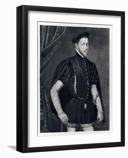 Philip II of Spain-Anthonis van Dashorst Mor-Framed Giclee Print