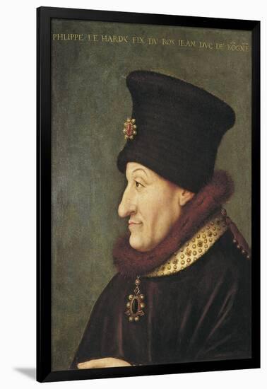 Philip II the Bold, of Burgundy (1342-1404)-null-Framed Art Print