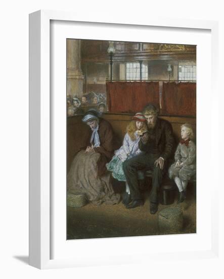 Philip in Church-Frederick Walker-Framed Giclee Print