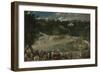 Philip IV Hunting Wild Boar (La Tela Rea), C. 1632-1637-Diego Velazquez-Framed Giclee Print