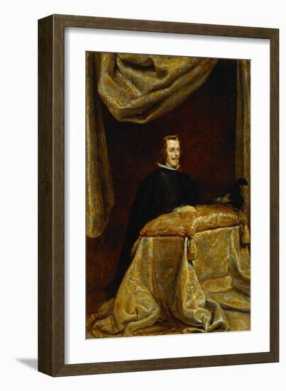 Philip IV of Spain (1621-1665), Praying-Diego Velazquez-Framed Giclee Print