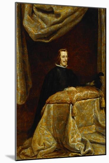 Philip IV of Spain (1621-1665), Praying-Diego Velazquez-Mounted Giclee Print