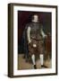 Philip IV of Spain in Brown and Silver, C1631-1632-Diego Velazquez-Framed Giclee Print