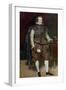 Philip IV of Spain in Brown and Silver, C1631-1632-Diego Velazquez-Framed Giclee Print