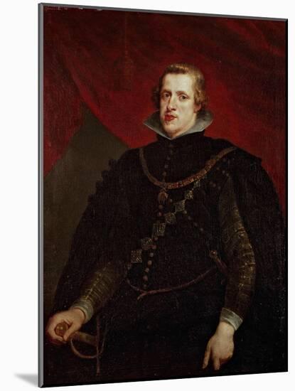Philip IV of Spain-Peter Paul Rubens-Mounted Giclee Print