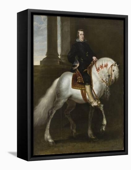 Philip IV of Spain-Flemish School-Framed Stretched Canvas