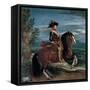Philip IV on Horseback-Diego Velazquez-Framed Stretched Canvas