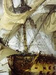 The Cutting-Out of the French Corvette, 'La Chevrette', 21st July 1801-Philip James De Loutherbourg-Giclee Print