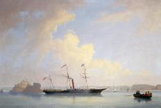 The Ship 'Revenue'-Philip John Ouless-Framed Stretched Canvas