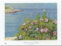 Hollyhocks, C.1923-Philip Leslie Hale-Framed Giclee Print