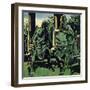 Philip Obtained the Services of Aristotle to Tutor His Son-Jesus Blasco-Framed Giclee Print